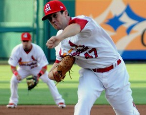 Cardinals LHP Prospect Tim Cooney led the hitter-friendly Texas League in FIP in 2013. Will he rise up the Cards' top prospect lists? (Photo: MiLB.com)
